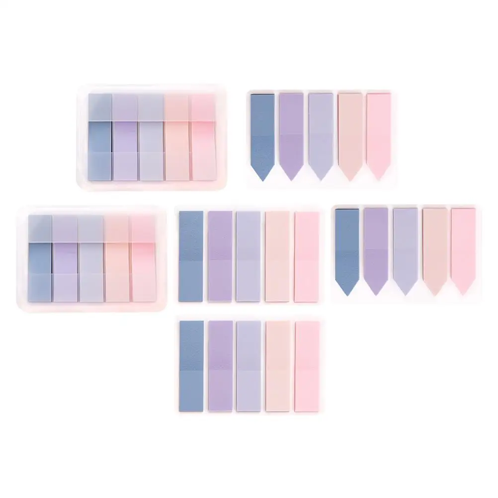 

6 Sets Book Annotation Tags Reading Markers Convenient Sticky Strips Colorful Stickers Index Tabs for Note Page Books Notes