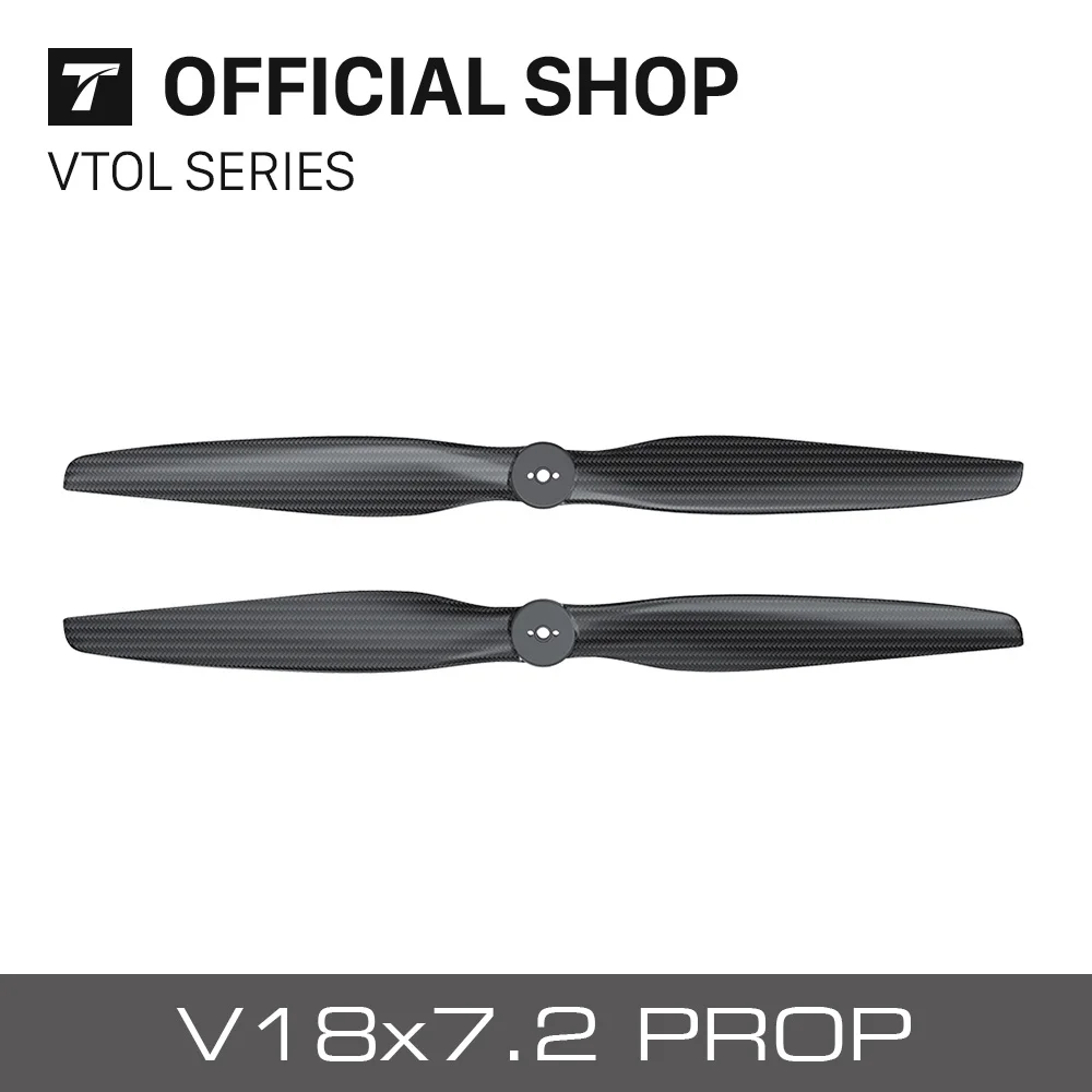 

T-motor V Series Prop V18x7.2 пропеллеры из углеродного волокна V18 * 7,2 для многовинтового дрона с фиксированным крылом VTOL