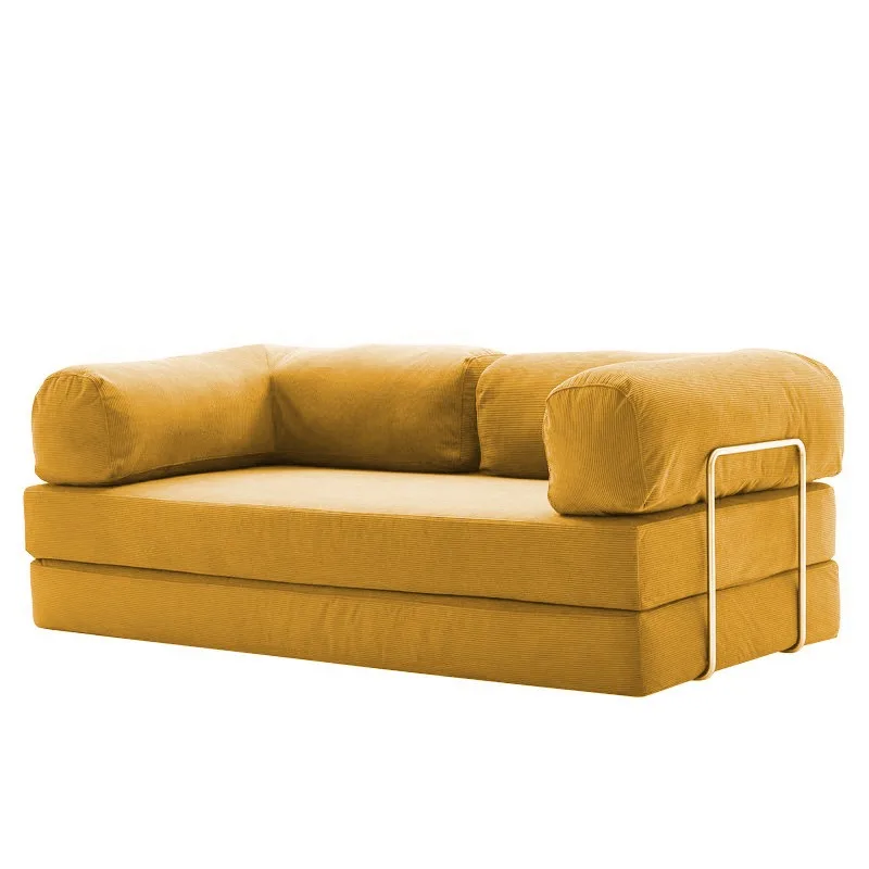 

Sofa bed foldable retractable push-pull multi-functional dual-purpose single double small apartment living room compression sofa