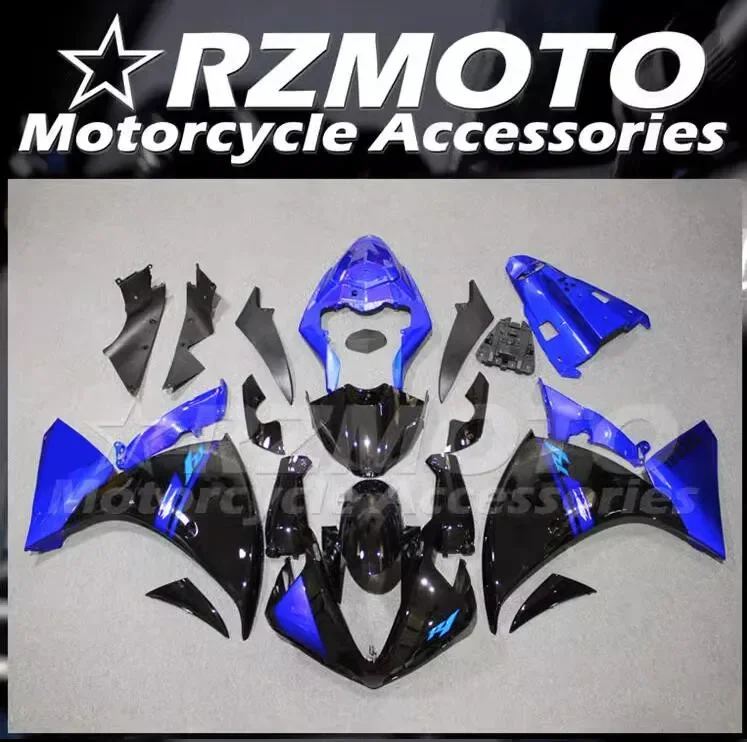 

New ABS Fairings Kits Fit For YAMAHA YZF- R1 2009 2010 2011 2012 2013 2014 09 10 11 12 13 14 Bodywork Set Custom Black Blue