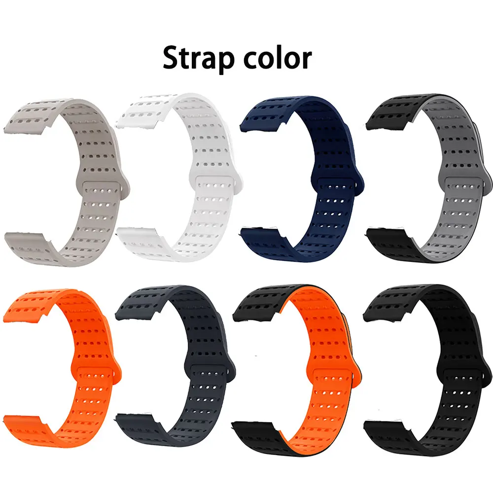 New Durable Silicone Watch Band with Magnetic Buckle for Huawei Gt7 Pro Lightweight Waterproof Replacement Band for Huawei 6 Pro