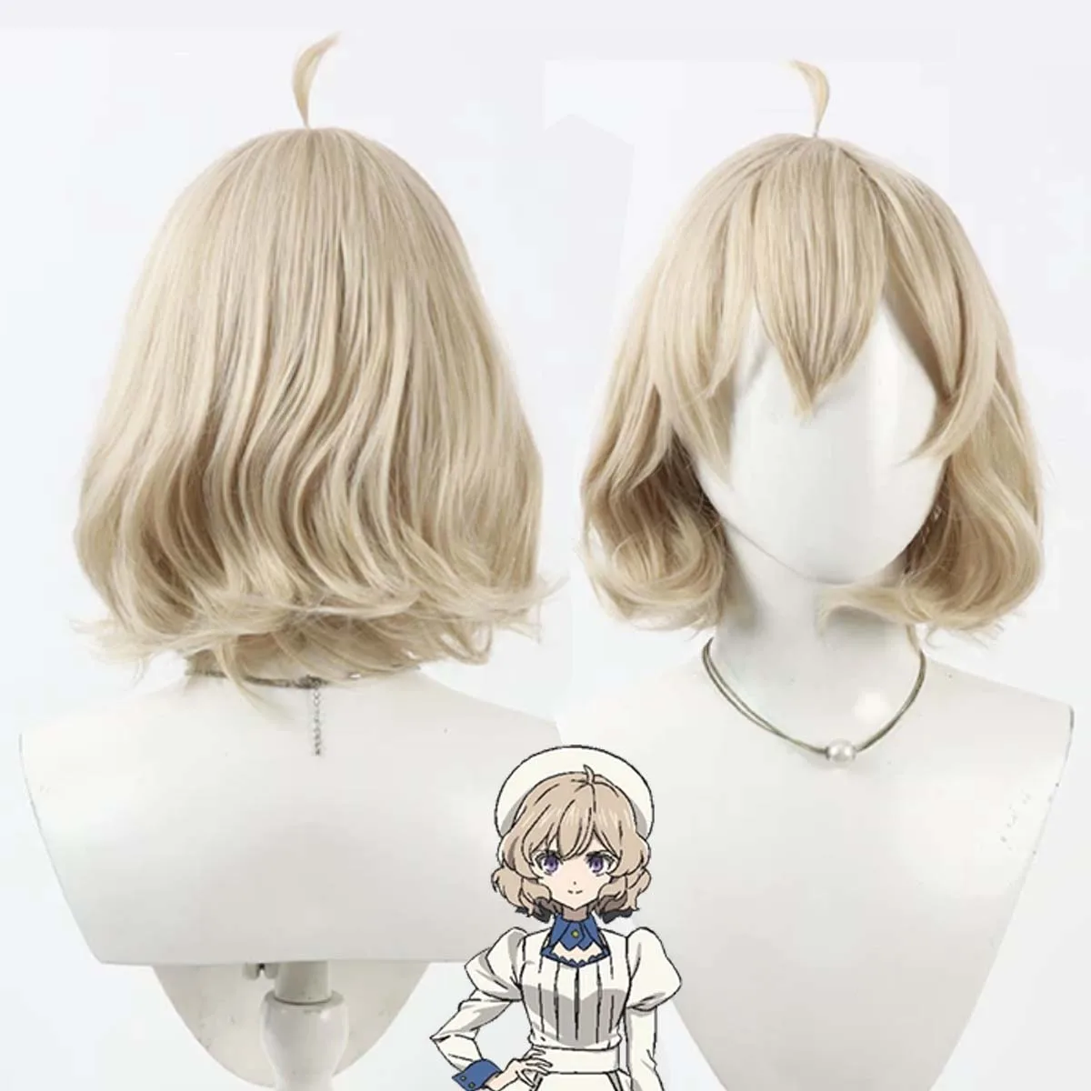 Women Anime  Invented Inference Cosplay Iwanaga Kotoko Heat Resistant Synthetic Hair Wig