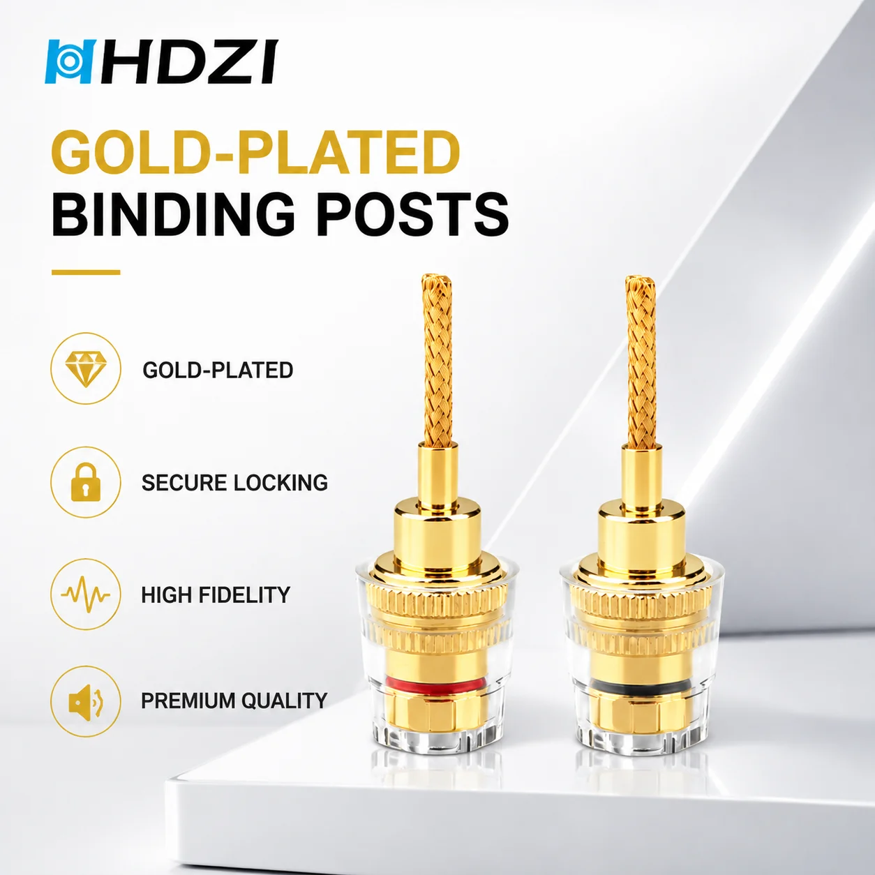 Copper Wire Roll - Adaptateur de câble HIFI HHDZI, connecteur