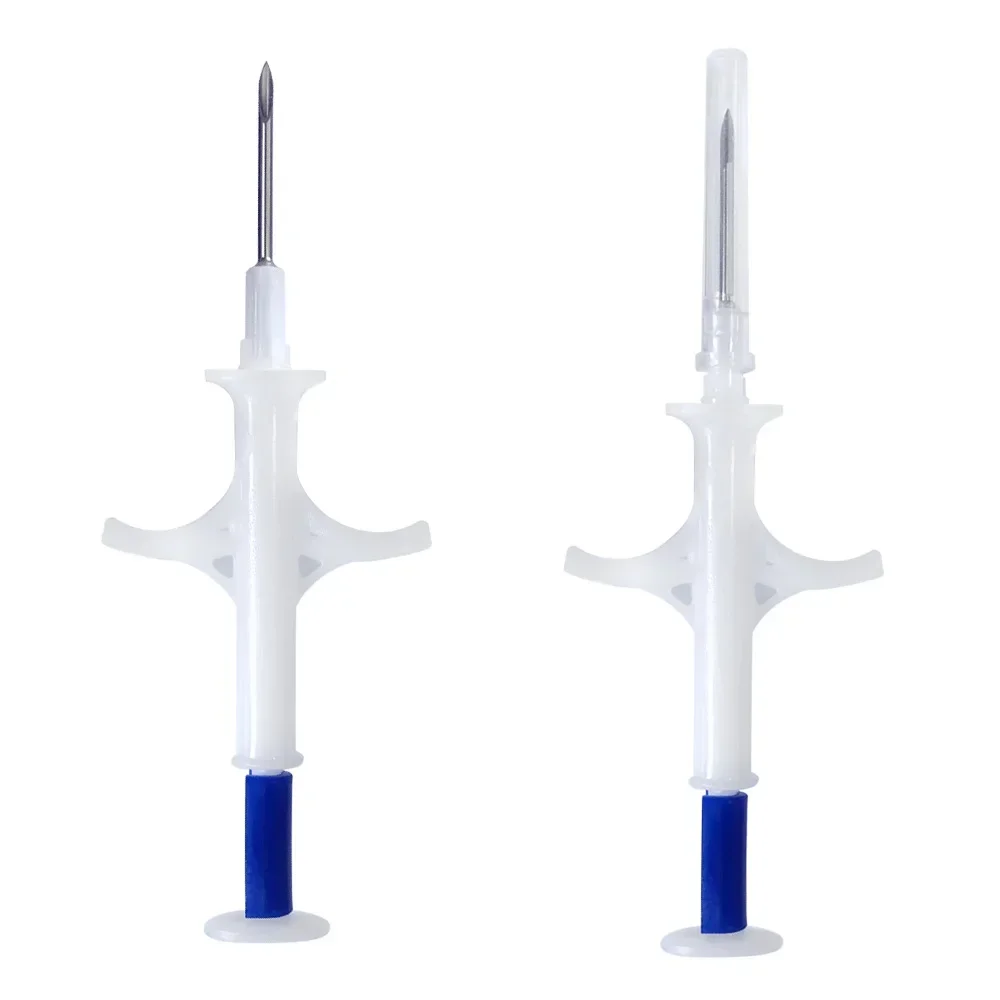 100 buah hewan peliharaan EM4305 Microchip 134.2KHz FDX-B CIP ID hewan jarum suntik standar internasional