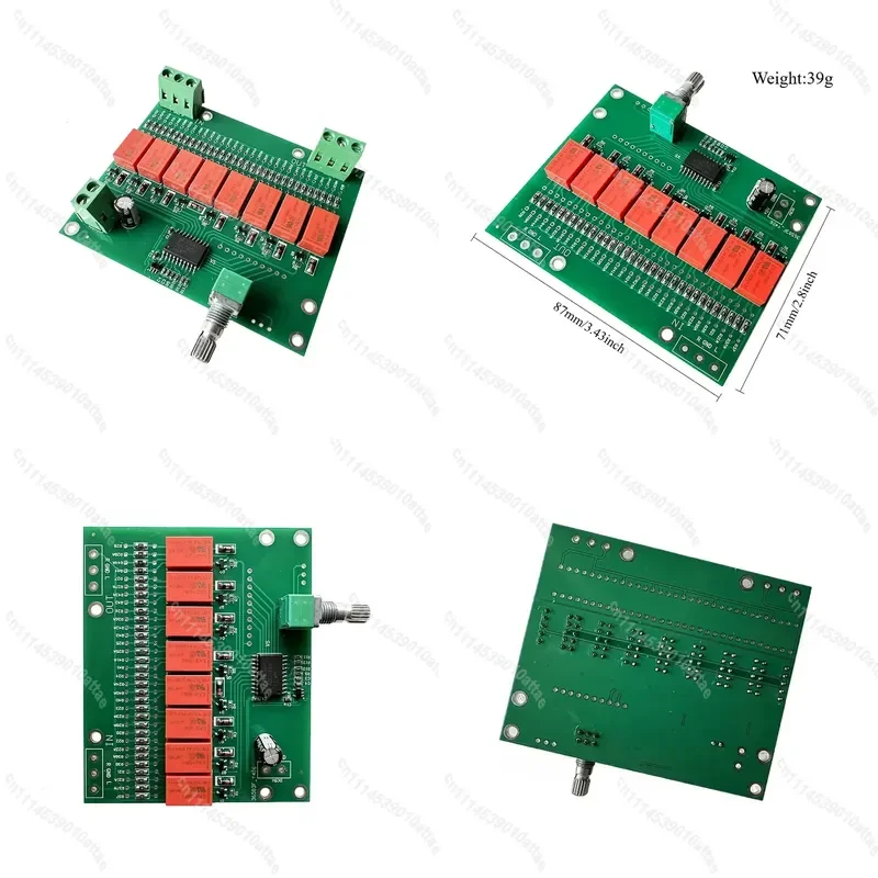 HIFI Audio Volume Control Panel DC5V Potentiometer Replacement for Power Amplifier Preamplifier