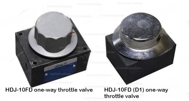 Válvula de aceleración hidráulica HDJ-10H original, válvula de control de velocidad FNC-02, piezas de repuesto hidráulicas para máquina de sierra de cinta
