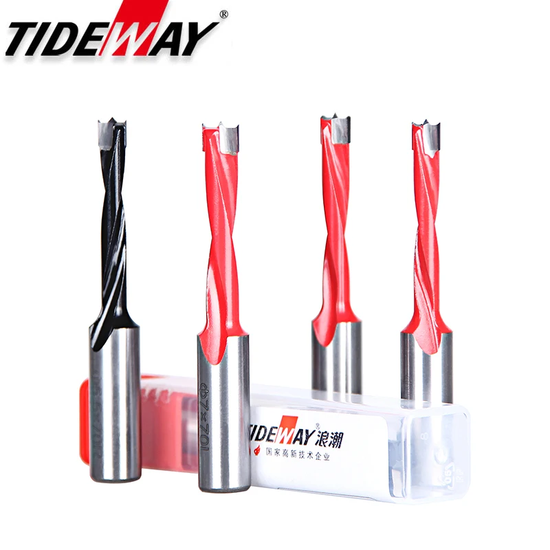 Tideway 1pc Forstner Gang Drill Bits Alloy Hole Opener 70mm Total Length  Woodworking Router Bit for Wood Carbide Row Drill Head