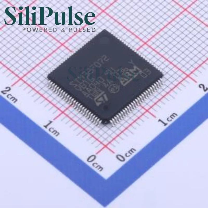(5-20pcs) STM32F072VBT6 LQFP-100(14x14) 100% Original In Stock (MCU/MPU/SOC) 87 16KB ARM-M0 128KB