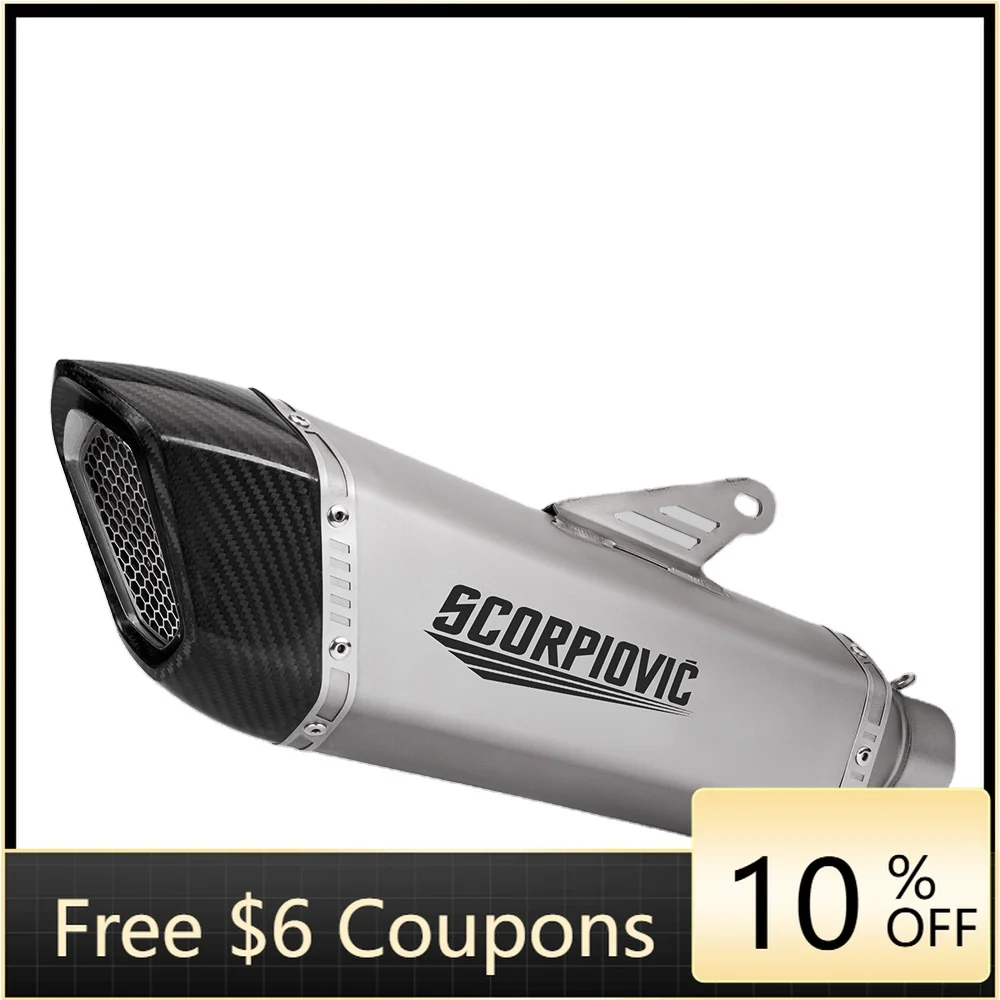 

STLF Motorcycle Exhaust Modified Off-road Motorcycle Exhaust Muffler CH-universal Muffler Motorcycle Exhaust High Quality