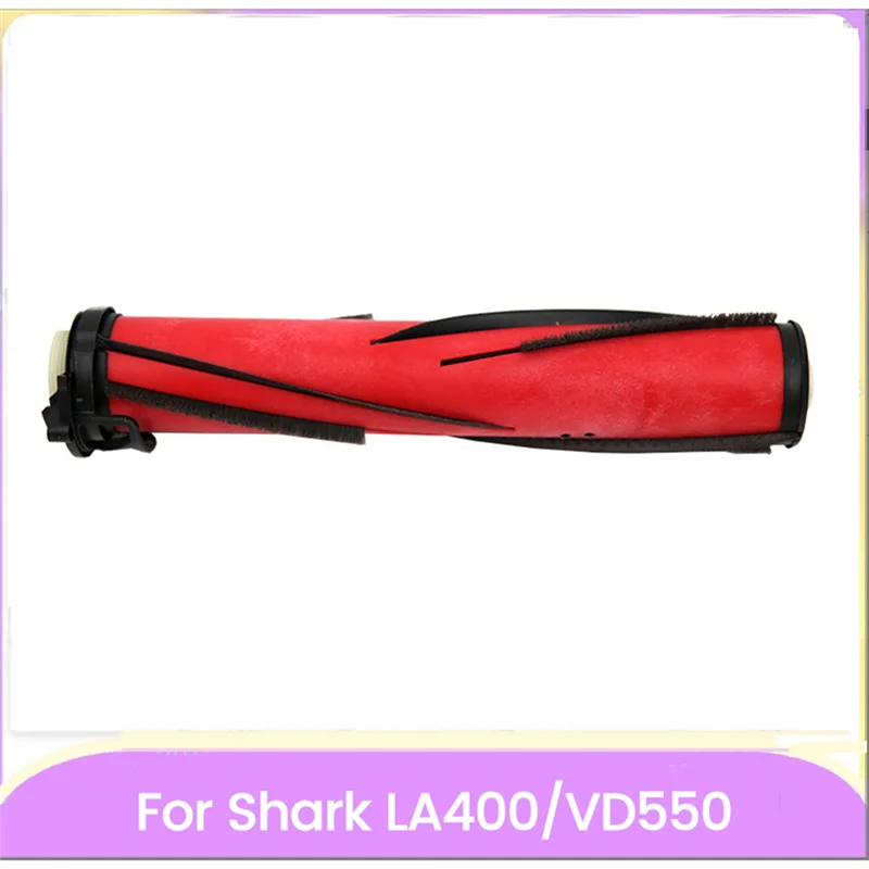 PORK-Main Roller Brush For Shark LA400/VD550 Wireless Vacuum Cleaner Parts Roller Bristle Brush Red