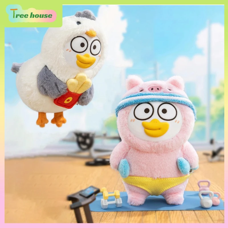 

Original DUCKYO Blind Box Animal Life Guide Series Plush Doll Pendant Vinyl Face Co Branded Peripheral Doll Birthday Gift Toy