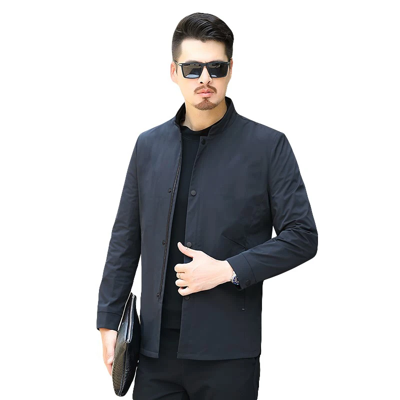 Men Long Sleeved Anti Cut Jacket With Flexible Concealed Anti Stab Anti Cut Safety Personalized Business Fashion Retro Clothing