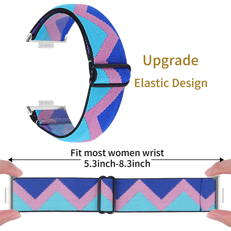 شريط نايلون مطاطي مضفر للرجال والنساء ، حزام سوار ، حلقة ، رياضة ، سوار ساعة لساعة هيواواواى فيت 3 ، كوريا