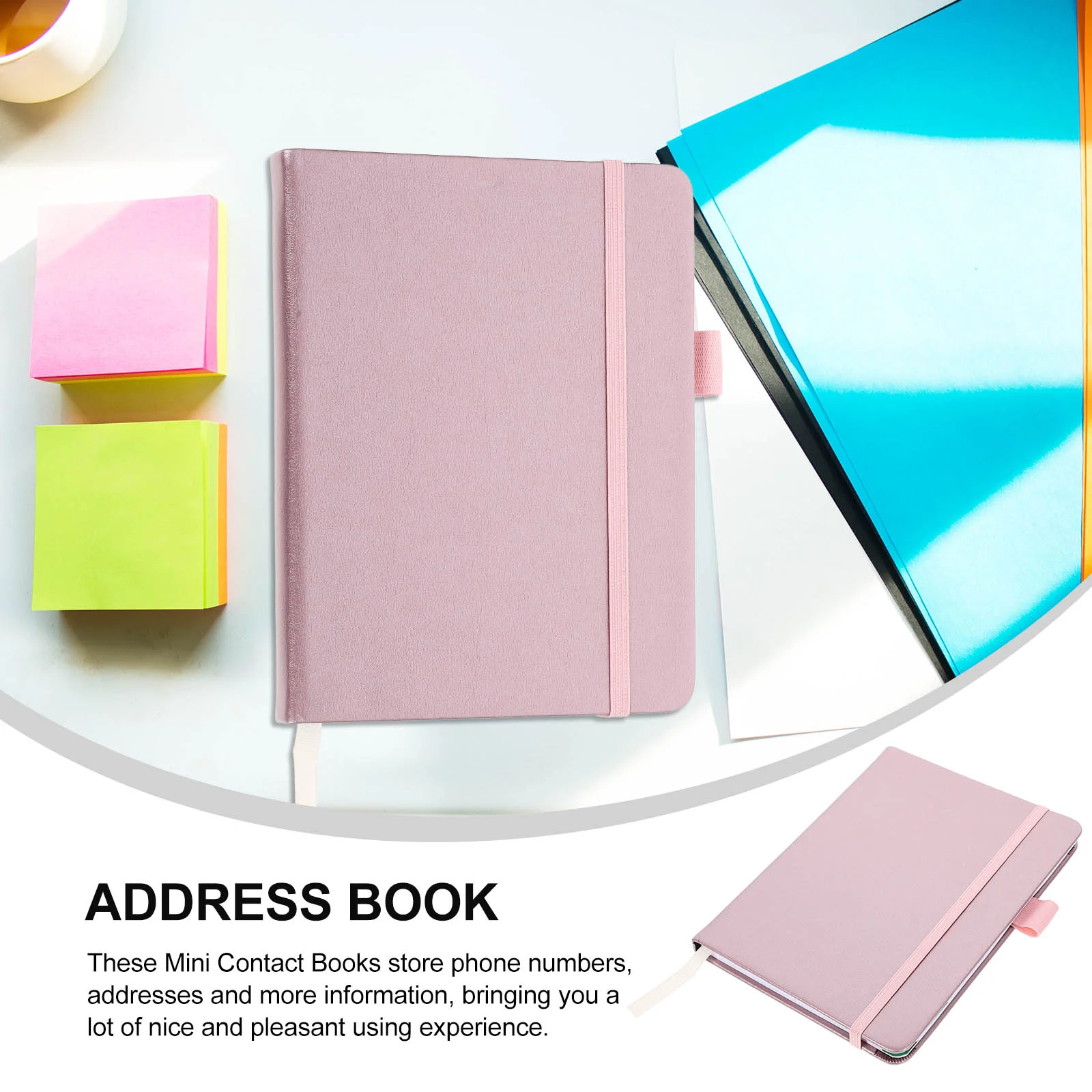 Address Organizer Pocket Phone Book Home Book Address Book for Phone Numbers mini address book