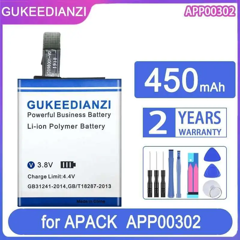 

For Apack APP00302 With Cable Battery 450Mah Good Low-Temperature Performance