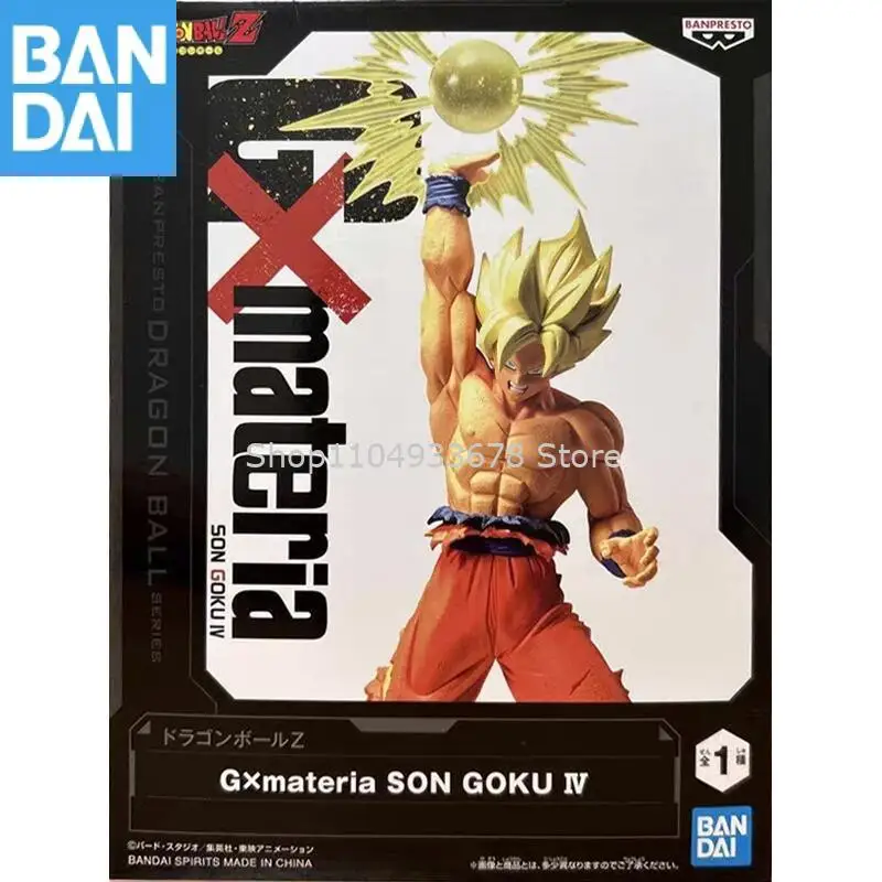 

Bandai Namco Banpresto Dragon Ball Z G Materia Son Goku IV в наличии, оригинальный настольный орнамент, фигурка, модель, коллекционная фигурка, игрушка