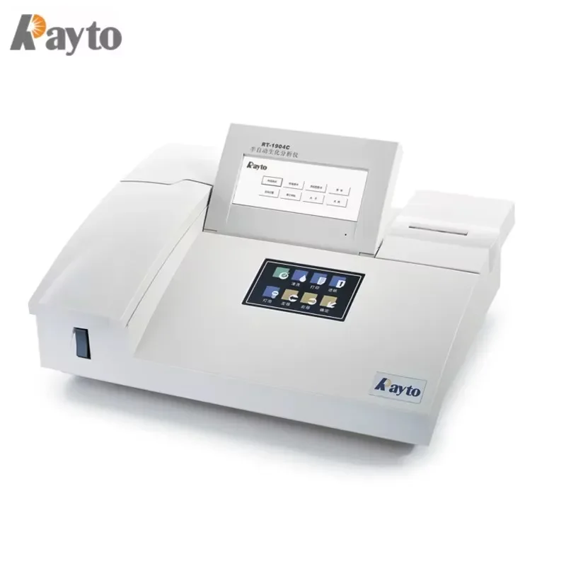 Rayto RT-1904C Semi Biochemistry Analyzer Semi Auto Bio Chemistry Analyzer Open Reagent System Biochemistry Analyzer