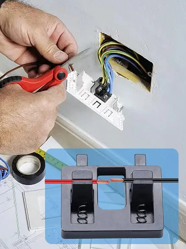 Welding Wire Fixture 3D Printer Part ABS Soldering Bench Fixture Wire Soldering Clamp Portable Electrode Holder Soldering Tool