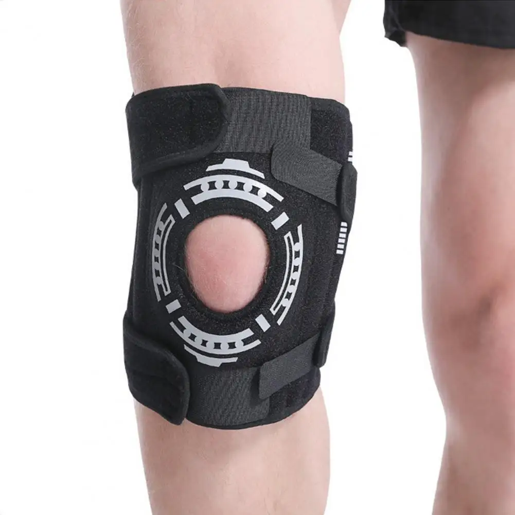 Knee Pad 1Pc Good Pressurization Patella Bandage  Sport Anti-shock Knee Band for Outdoor Sports