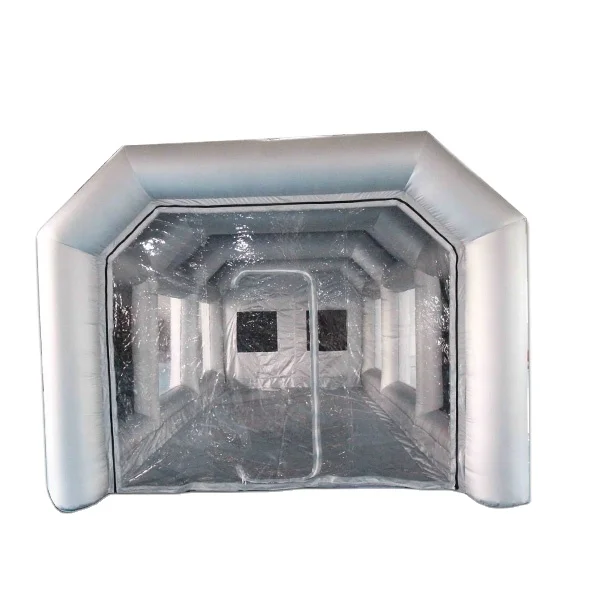 Portable Outdoor Automatic Inflatable Paint Booth Mobile Inflatable Spray Paint Booth Tent for Car for Rental