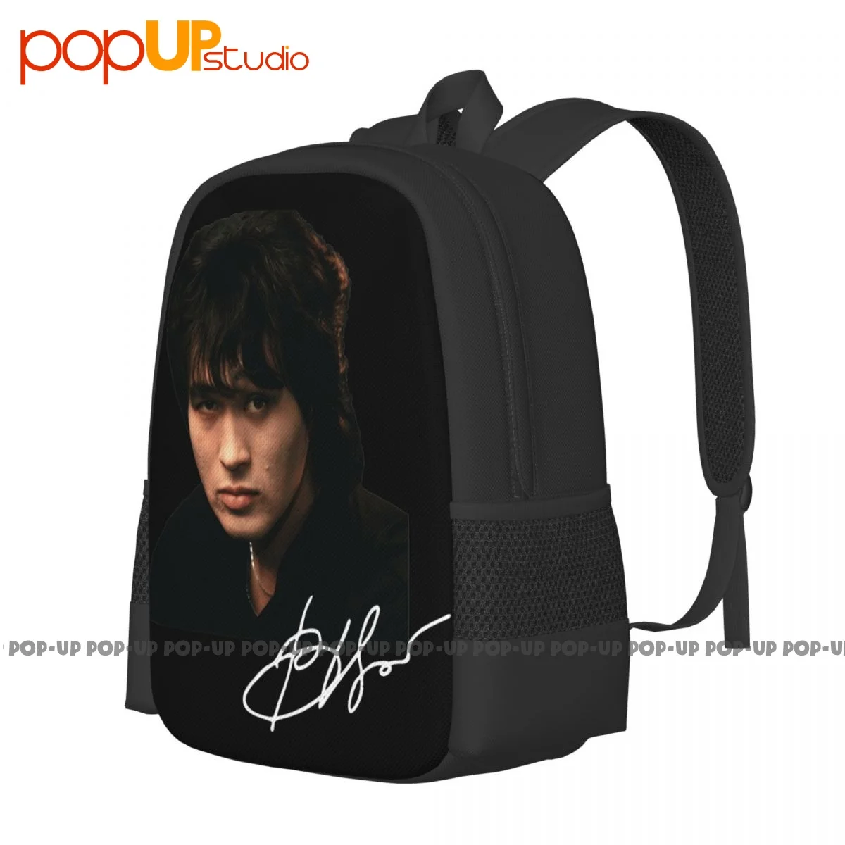 Victor Choi Viktor Tsoi Autograph Kino Backpack Large Capacity Hot Beach Bag Eco Friendly Outdoor Running