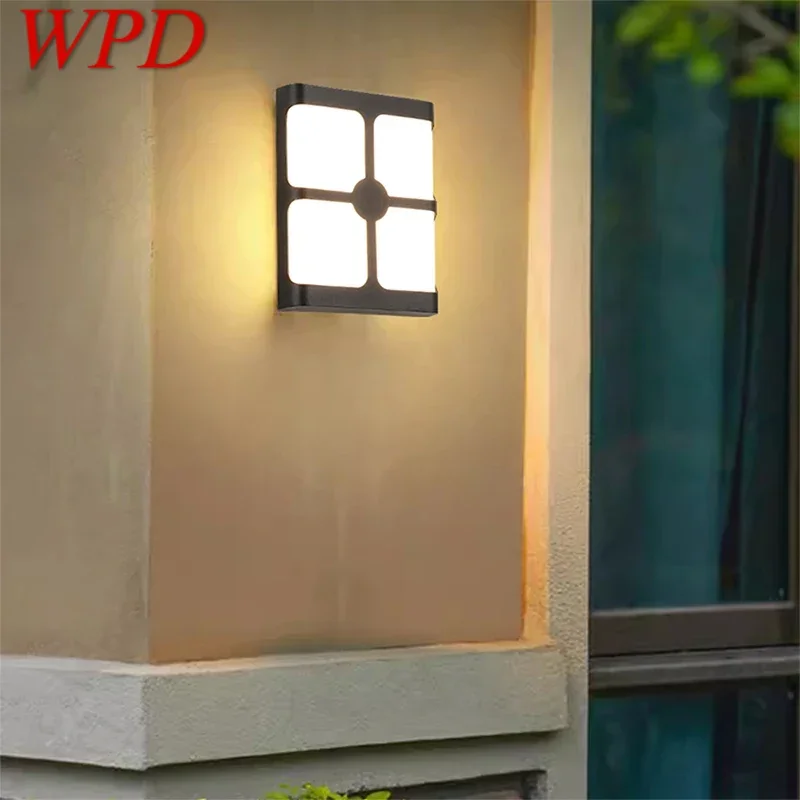 WPD Contemporary LED Outdoor Wall Lamps Electric Simplicity Waterproof Balcony Hallway Courtyard Villa Gate Hotel