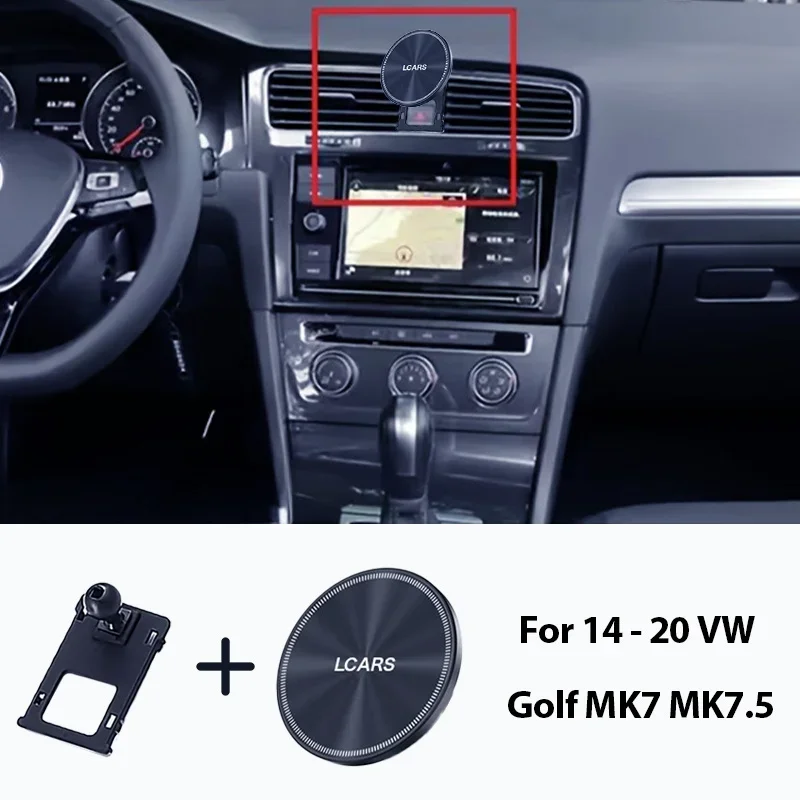 Lcars Auto-Handyhalterung, Spezielle Magnetische Halterung für Lüftungsschlitze, Geeignet für Volkswagen Tiguan L 2017-2021 Autoinstallation – Detail 3