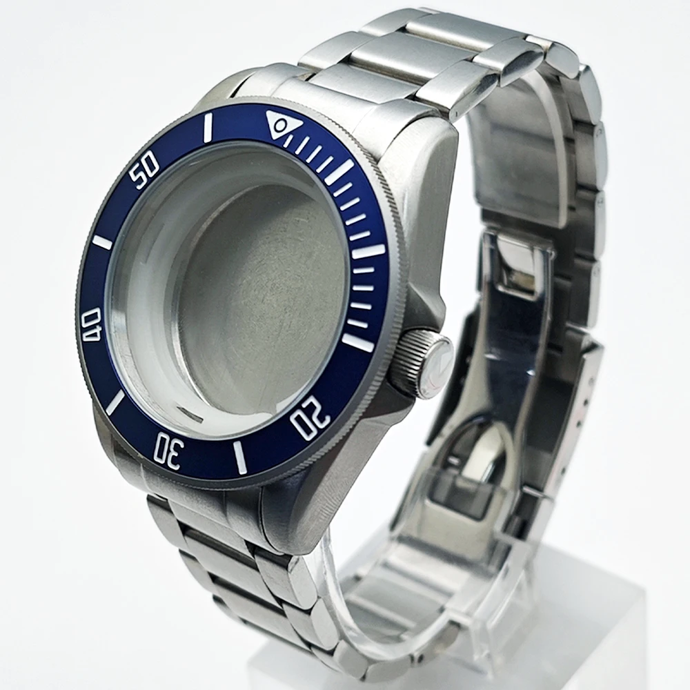 42,5mm Stahlgehäuse Leuchtendes Zifferblatt/Zeiger Passend für 8215 Uhrwerk Zubehör 22mm Armband Uhrenteile Uhren für Herren – Detail 3