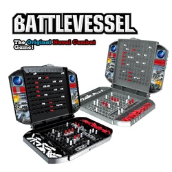 Durable Battleship The Classic Naval Combat Strategy Board Games Board Game Classic Puzzle Table Game Random Color Box Packaging