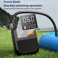 25PSI Electric Paddle Board Pump Air Compressor Portable Sup Pump 2000mAh Rechargeable Electric Air Pump For Kayak Boat Inflator