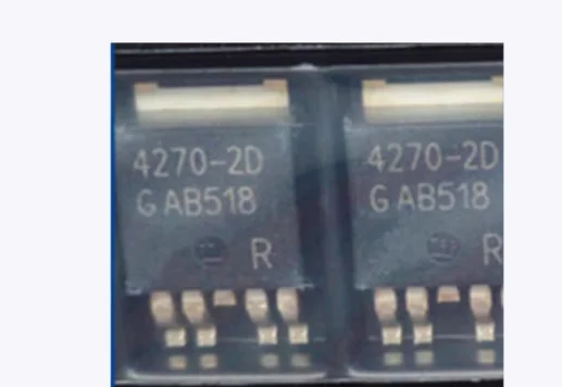 8 Uds TLE4270-2D TLE4270 TO252-5 100% nuevo Chipset original IC componente electrónico SMD