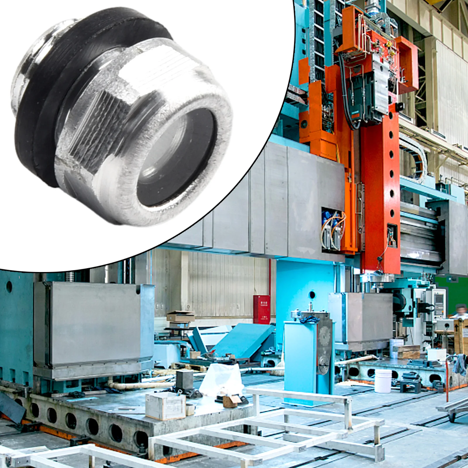 Ölschauglas für Kompressor NPT Sechskant Aluminium - zdjęcie 1