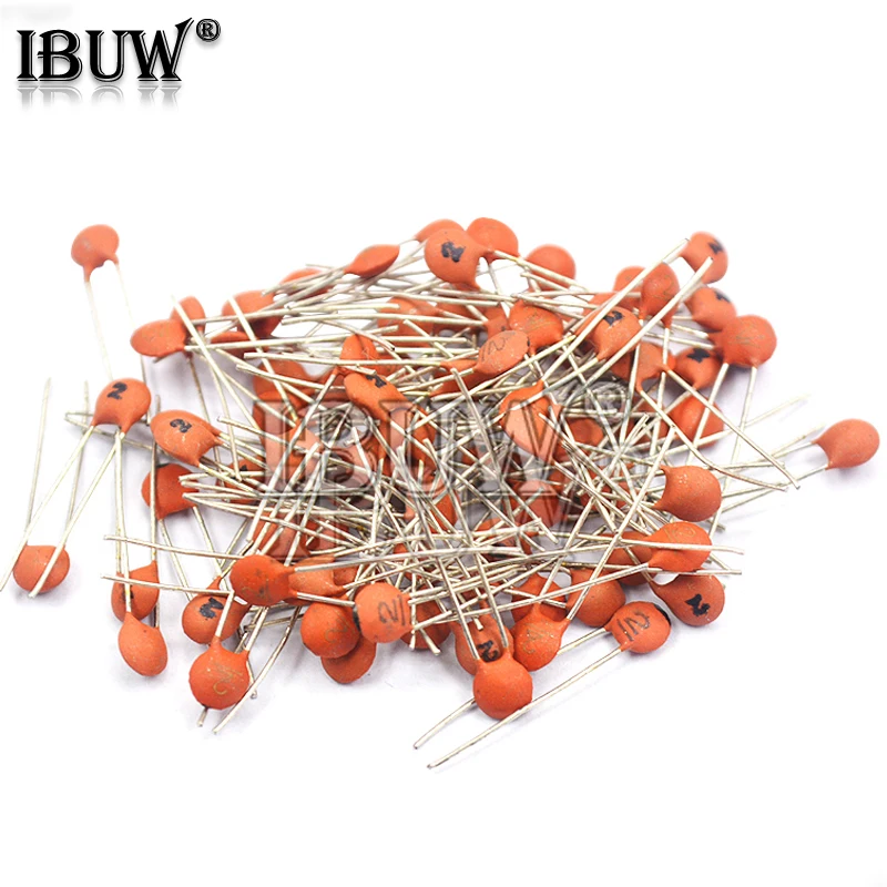 100pcs Ceramic capacitor 50V 1pF ~ 100nF 0.1uF 104 4.7PF 10PF 22PF 33PF 47PF 100PF 101 220PF 10NF 330PF 470PF 1NF 103 47NF ibuw