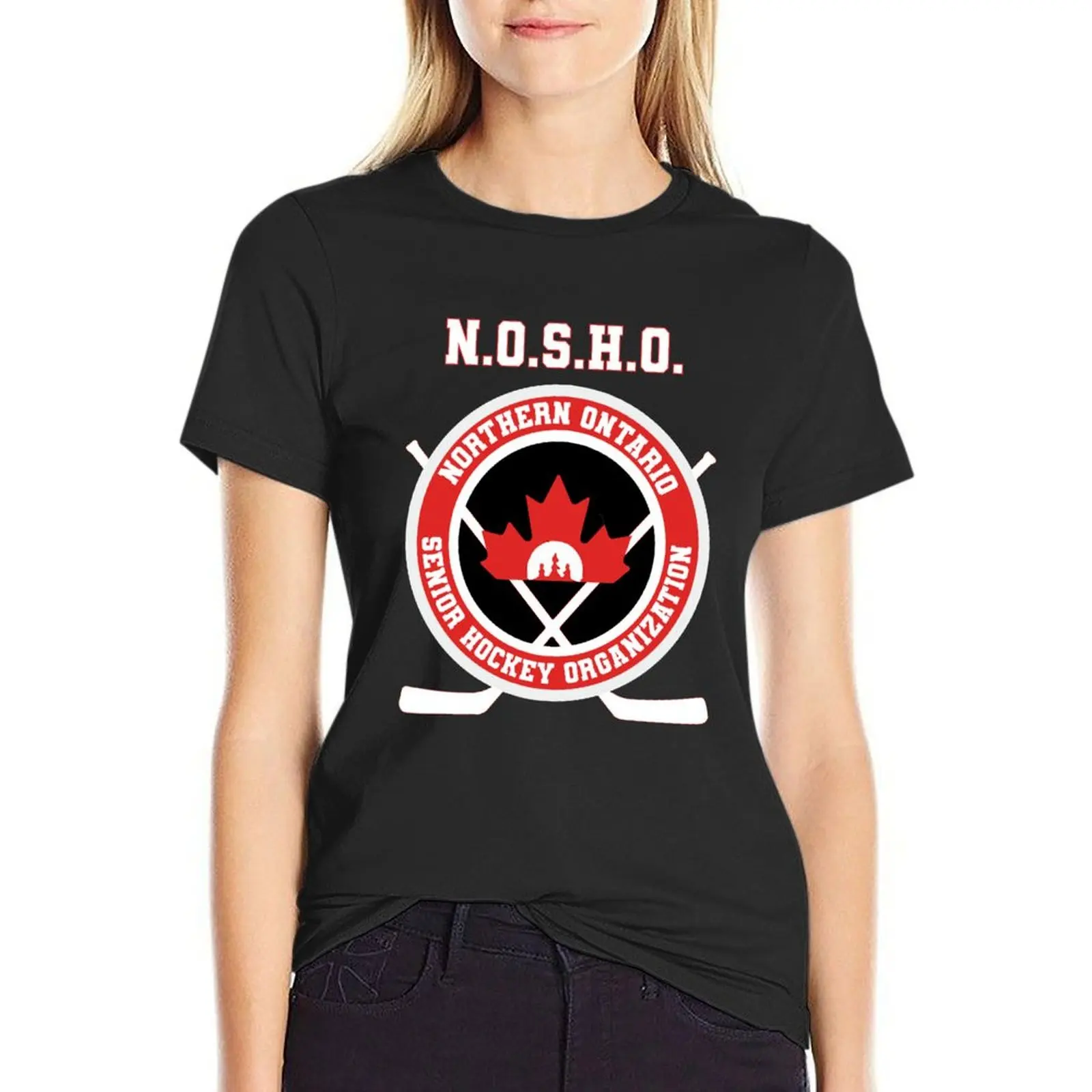 

N.O.S.H.O. T-Shirt Short sleeve tee animal print shirt for girls customs design your own cute clothes t shirt Women
