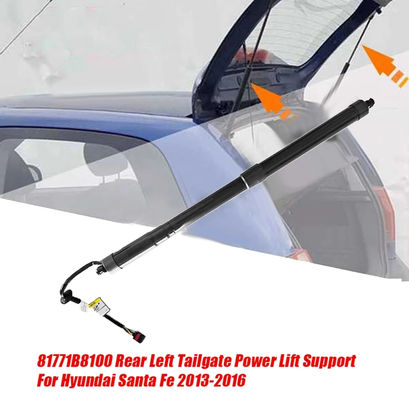 1Pair 81771-B8100 81780B8100 Tailgate Power Hatch Lift Support Parts For Hyundai Santa Fe 2013-2016 Rear Door Shock Gas Strut