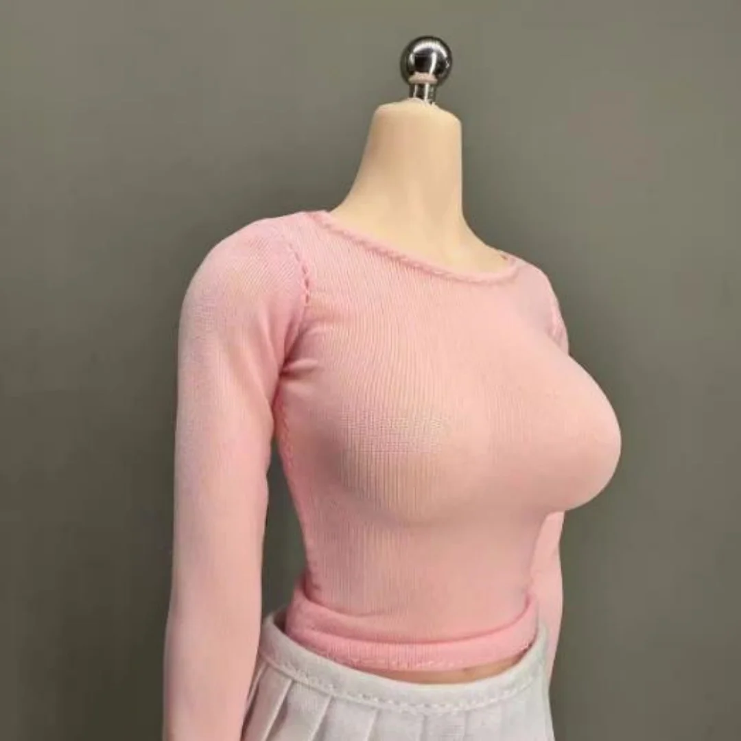 

1/6 tigh ttop Shirt elastic shirt women clothes clothes toys for 12" figure toys Action Figure Body Model toys