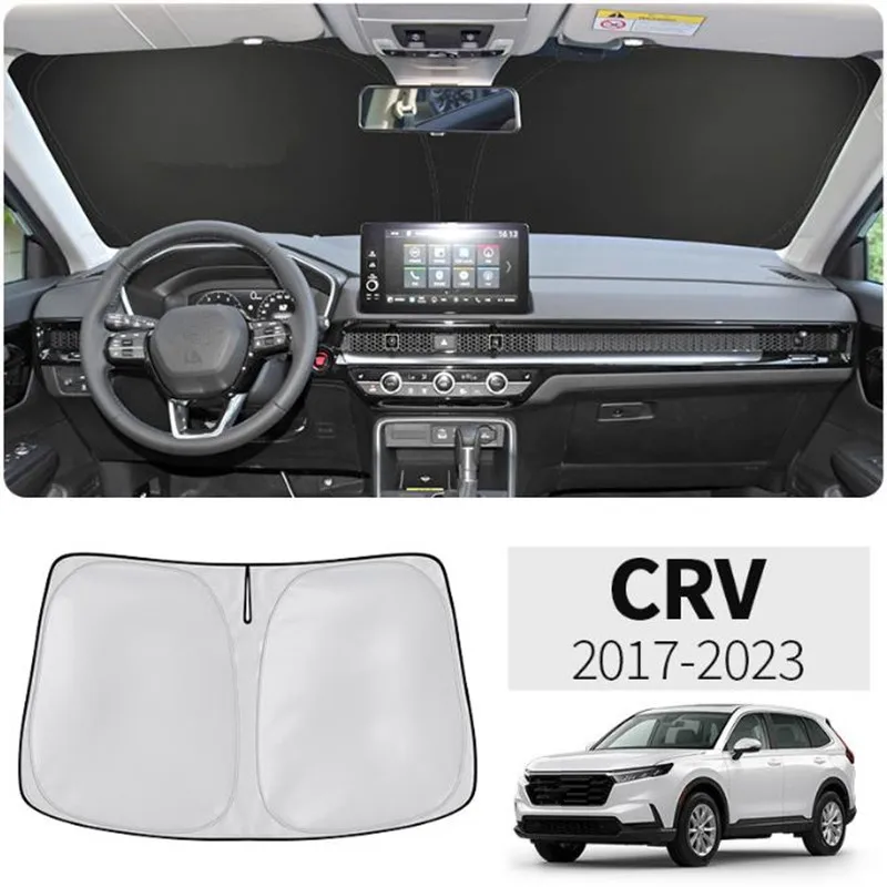 

Car Styling For Honda CRV CR-V 2017-2023 Nano-Insulat Windshield Sunshade Front Window Sun Shade Visor Auto Interior Accessories