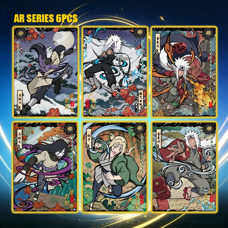 

Kayou Anime Naruto Ar Series Uzumaki Naruto Uchiha Sasuke Haruno Sakura Hatake Kakashi Character Collection Card Toys Gift