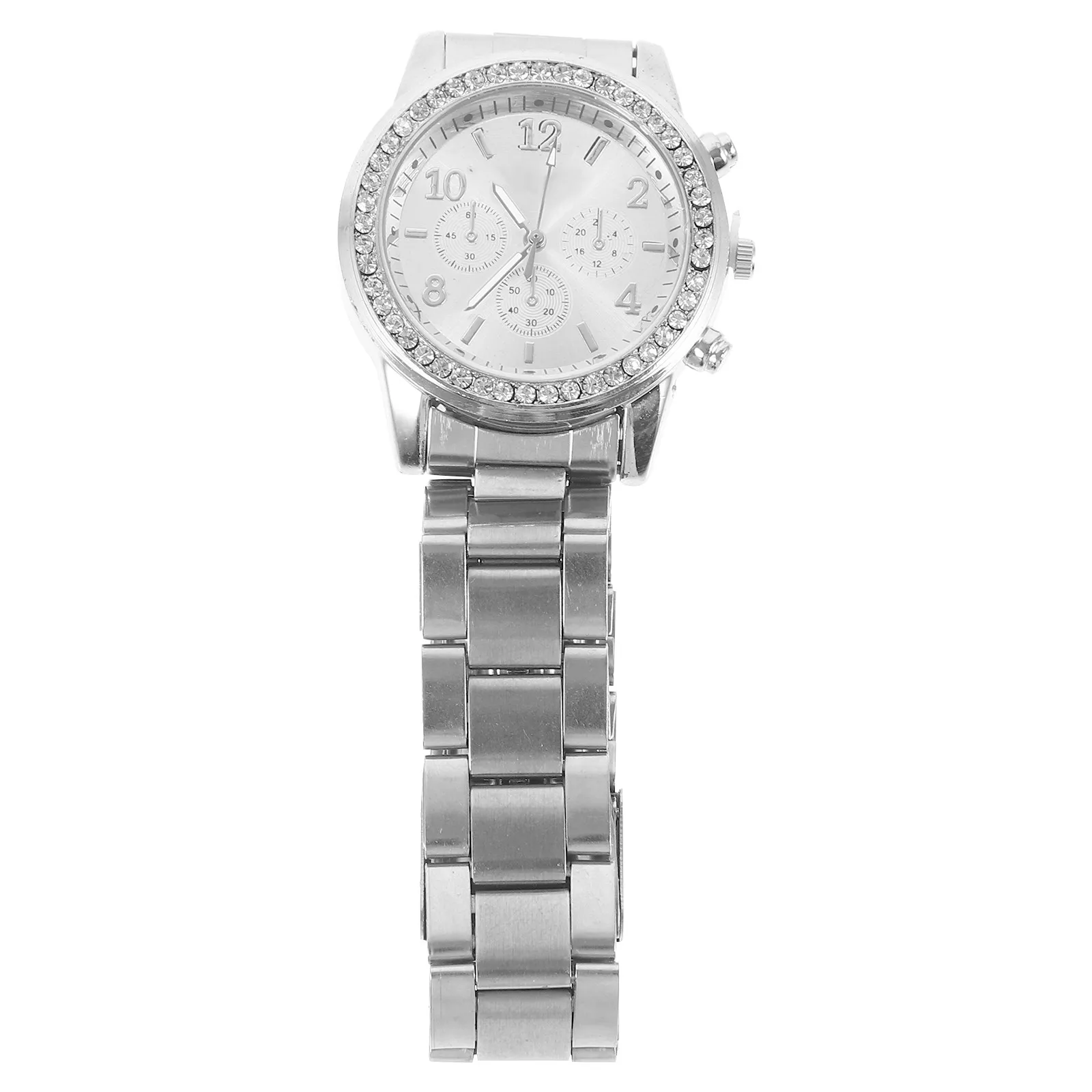 

Diamond-Paved Women Watch Casual Ladies Watch Stainless Steel Strap Lady Wristwatch For Daily Party Wedding Casual Wear