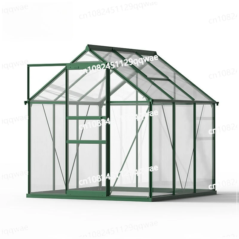 

Outdoor flower house Outdoor vegetable planting house Large PC board aluminum alloy frame Household greenhouse