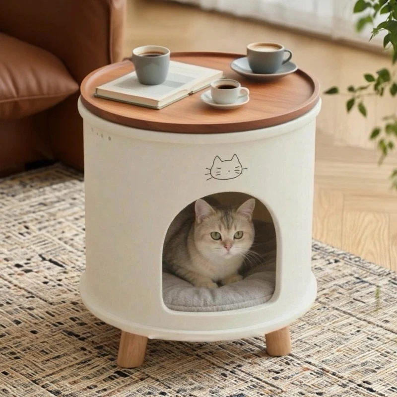 Mesas de centro modernas para casa de familia, casa de perros, dormitorio, mesas de centro nórdicas, tablero de densidad Simple, muebles Kleine Bijzettafel MHCJ