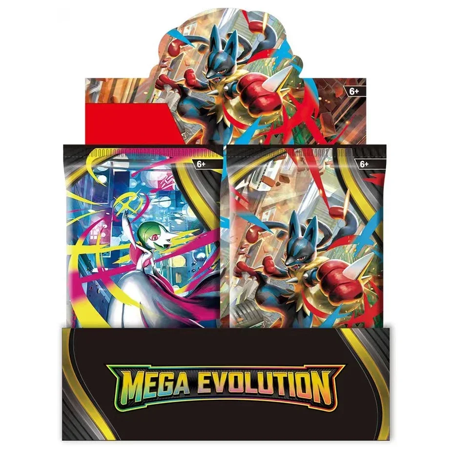 2026 New 360PCS Pokemon Card MEGA EVOLUTION Phantasmal Flames Game English Cartoon Booster Battle Transaction