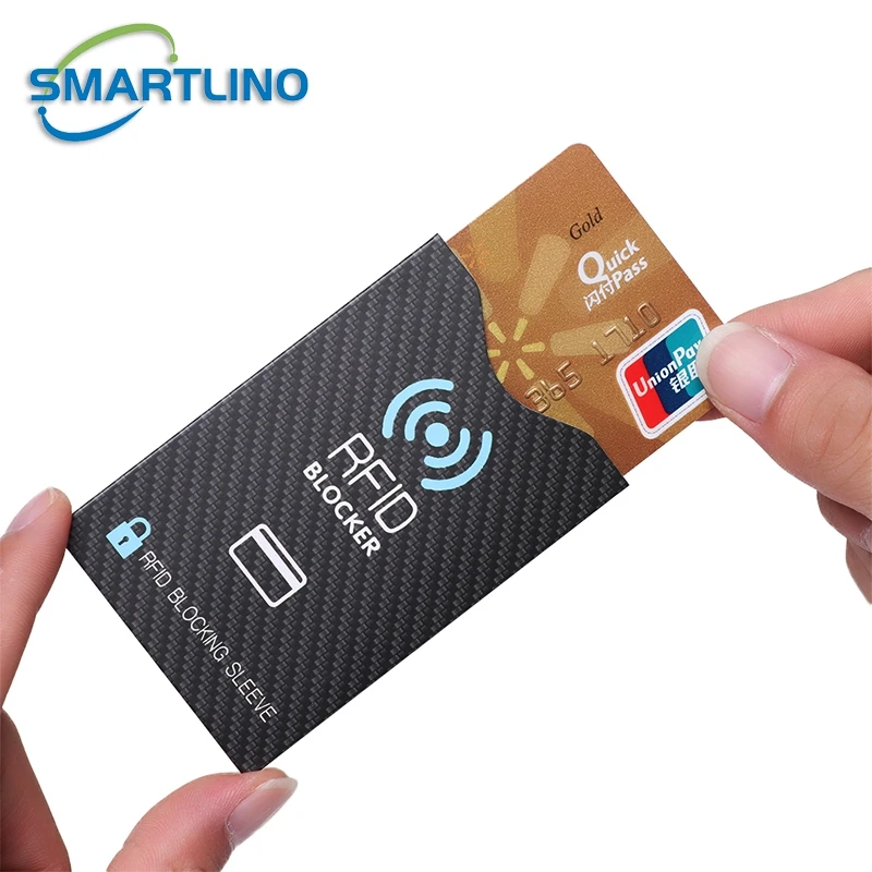 1/5/10Pcs Anti Theft RFID Credit Card Protector Blocking Cardholder Sleeve Skin Case Covers Protection Bank Card Case