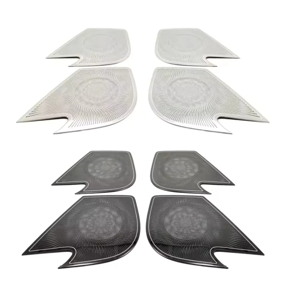 

For Honda CRV CR-V 2023-2025 Stainless steel Car Gate Door Loudspeaker Pad Audio Speaker Cover Trim Frame Sticker Accessories