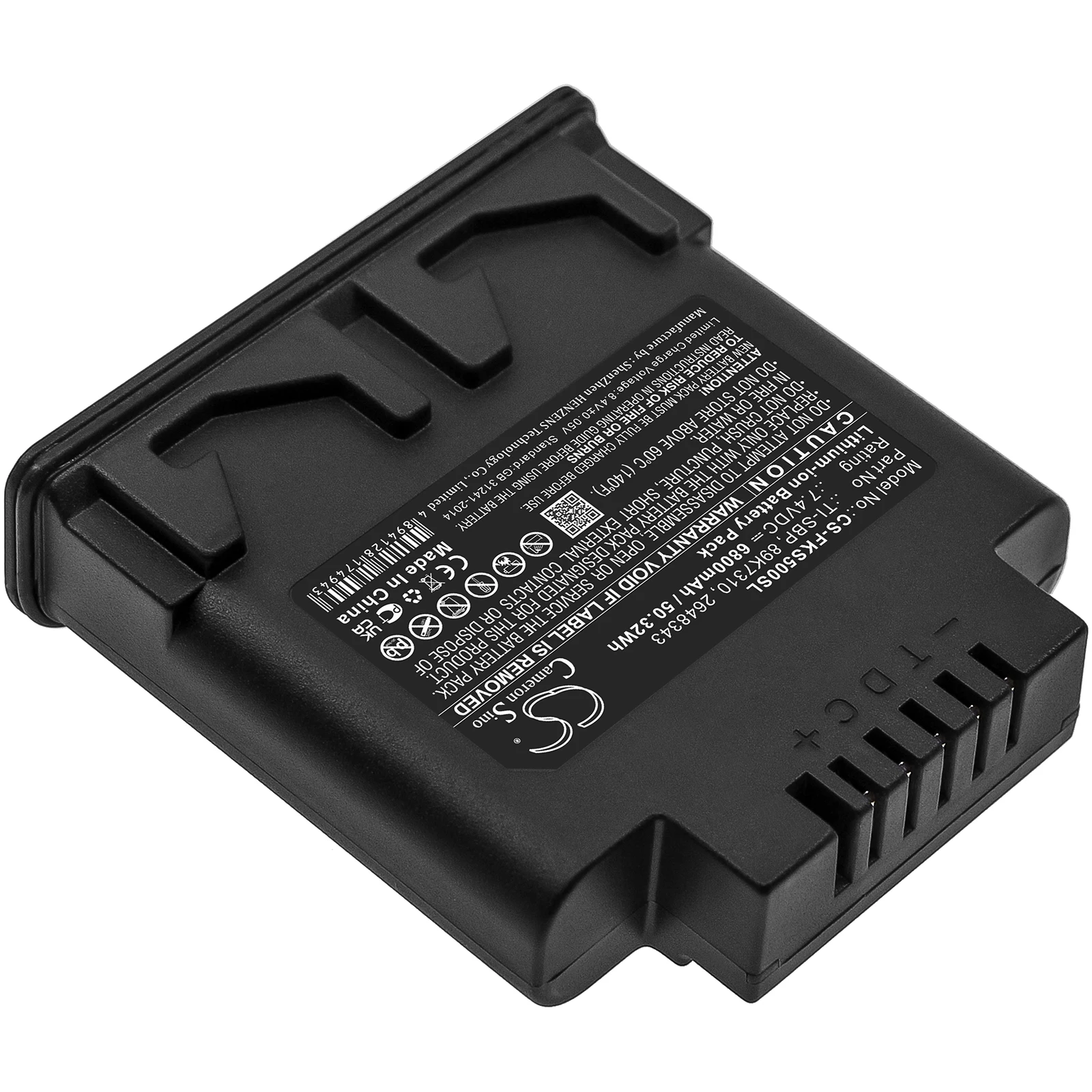 Li-ion Thermal Camera Battery for Fluke,7.4v,6800mAh,IR SMART IR Flexcam Ti50FT Ti55FT TiR3FT TiR4FT,TI-SBP 89K7310 2648343