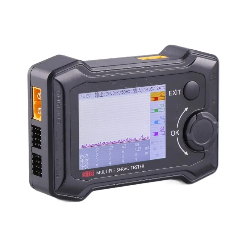 

ST8 8 Channel Servo Comprehensive Tester 4 Independent Interface Signal Test Current Collector