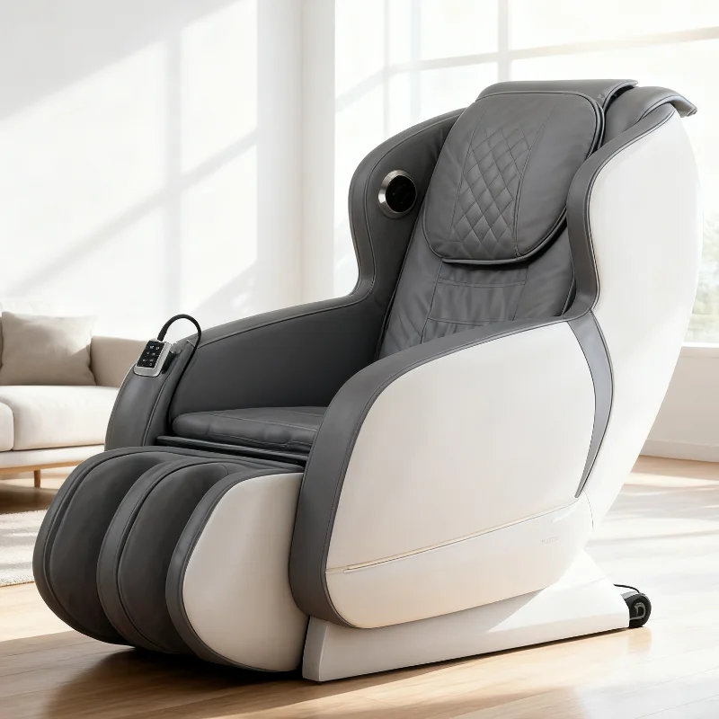 

Новое современное умное гравитационное массажное кресло шиацу для всего тела, роскошное электрическое кресло для ног с 2D головкой, сертифицированное ETL