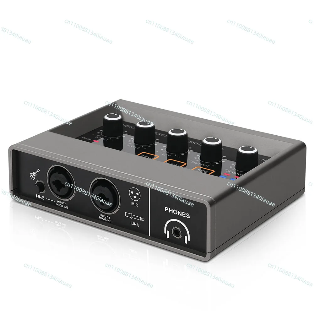 Professional Sound Card High-quality Audio Interface for Recording Studio Small Computer Live Sound Card Mixer Q16