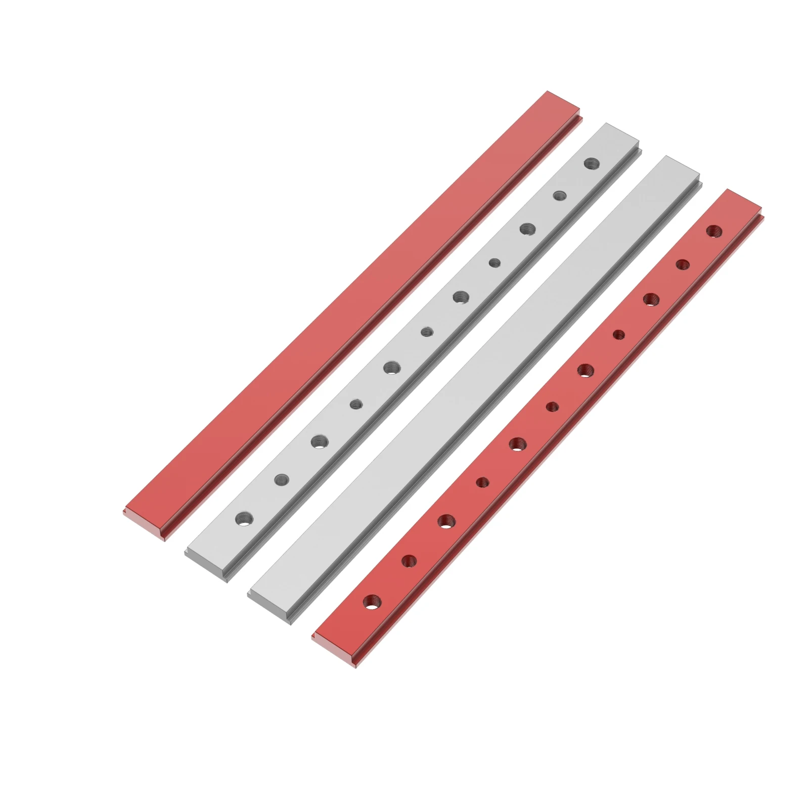 300mm T Track Slot Sliding Nut  Bar Slab with M6 M8 Screw Holes 30/45 Type Universal T-track Sliding Nut DIY Woodworking Tools