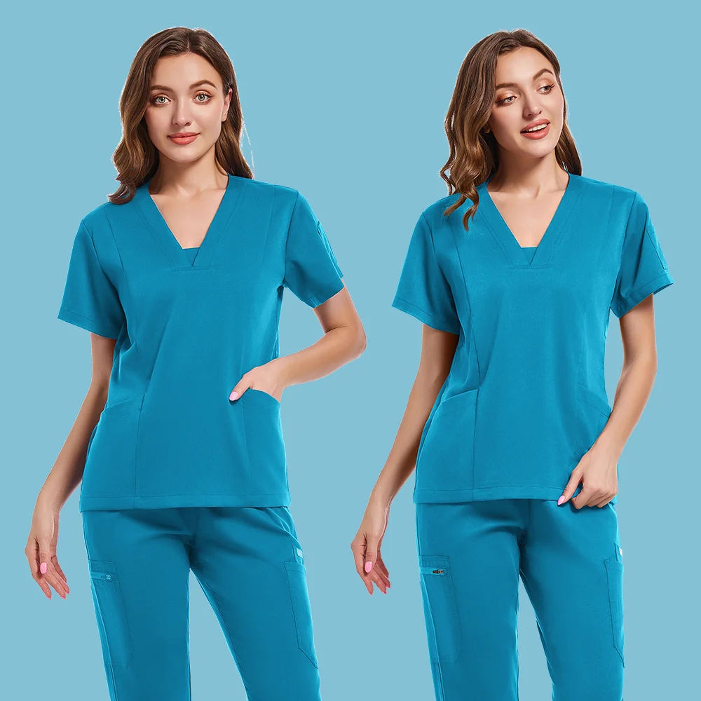 Оптовая продажа, медицинская форма для операционной, скрабы, набор рабочих скрабов для больниц, медицинские принадлежности, костюм для медсестры, стоматологической хирургии, спецодежда